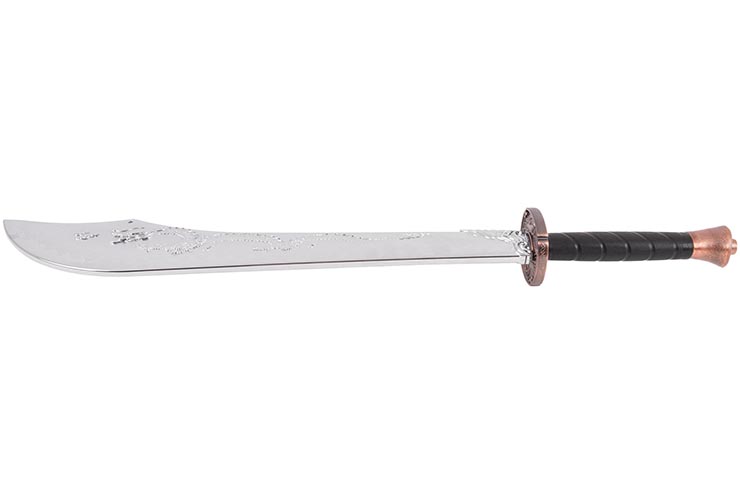 Da Dao Broadsword - Black Dragon, Chromed Polypropylene