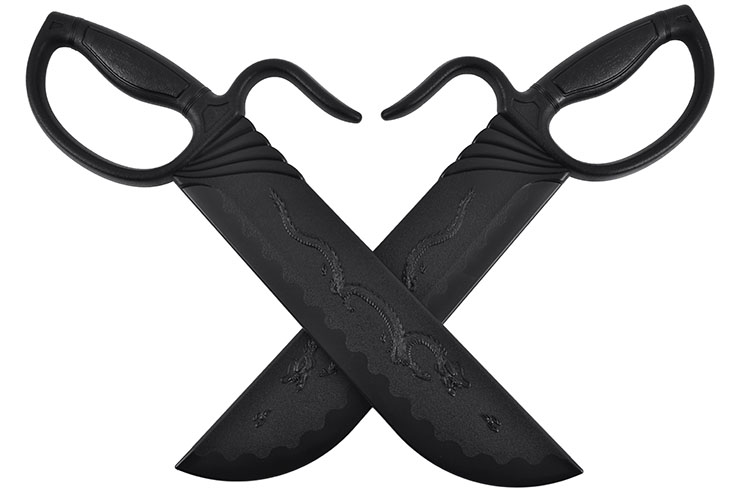 Couteaux Yong Chun Quan (Hu Die Dao) Dragon, Polypropylène | ShenLong®