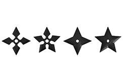 Shuriken, Polipropileno - Set de 4