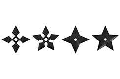 Shuriken, Polypropylene - Set of 4