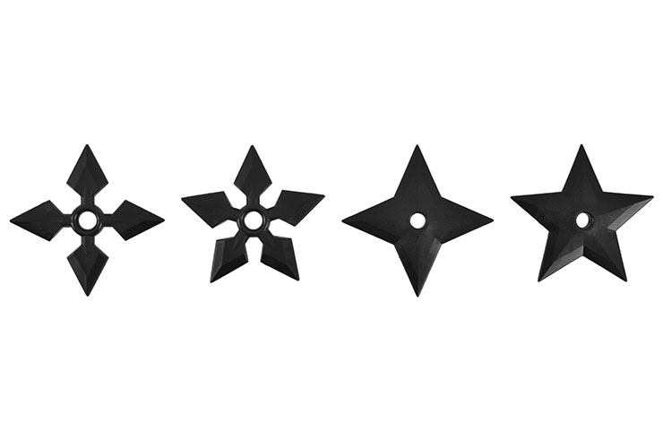 Shuriken, Polipropileno - Set de 4