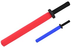 DuanBing Sword (Foam Sword), EVA Foam & Cotton Textile