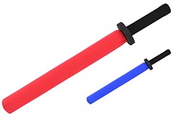 Espada DuanBing (Espada de espuma), Espuma EVA y tejido de algodón
