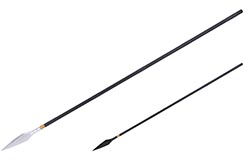 Spear with dismantable blade, Polypropylene - Black Spear Head