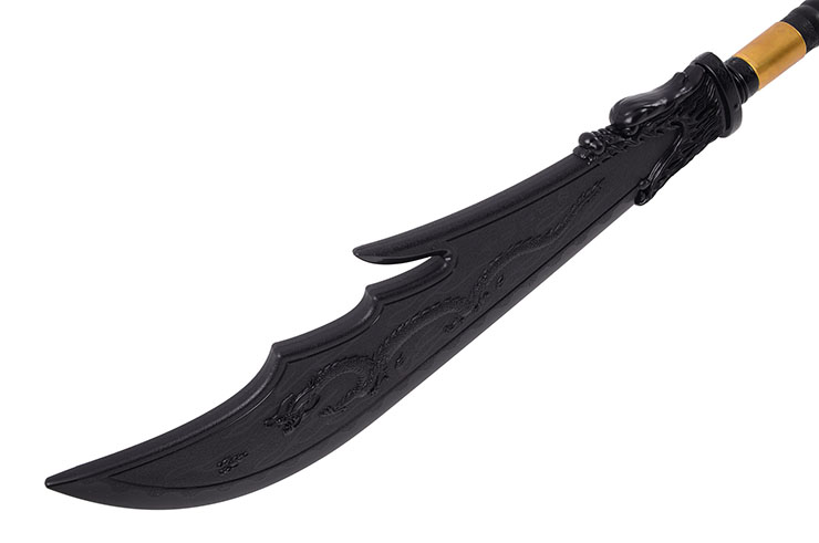 Guan Dao Halberd with dismantable Blade, Polypropylene - Chrome Blade