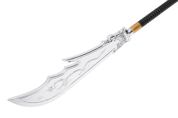 Guan Dao Halberd with dismantable Blade, Polypropylene - Chrome Blade