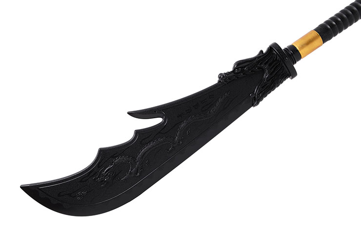 Guan Dao Halberd with dismantable Blade, Polypropylene - Chrome Blade