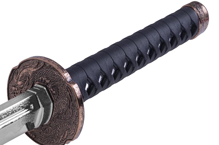 cont71-Katana Polypropylène avec guarde et saya Polypropylène Chromé