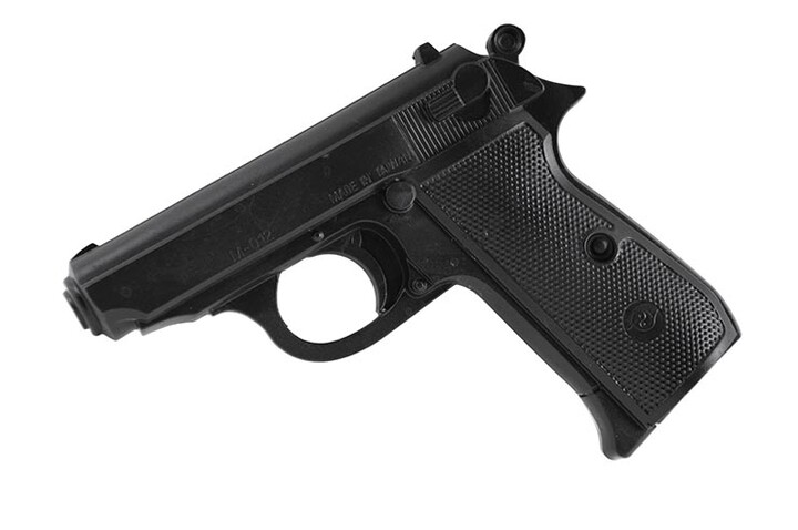 Pistola de borracha – Réplica da PPK