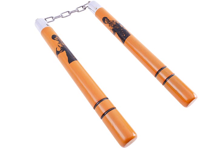 Nunchaku, Bruce Lee - Wood & Chain