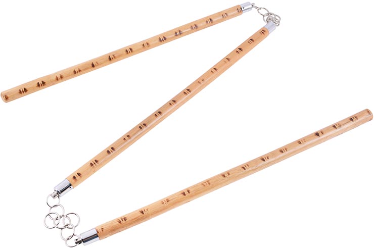 Tri-stick, Rattan - Marcado ferro Vermelho