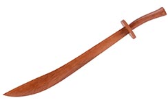 Broadsword for Wushu & Taichi - Red Wood