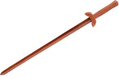 Bokken Poignée Tressée, Katana Bois - Modèle léger (380 gr