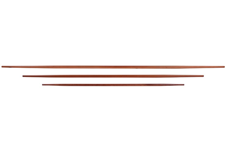Bâton Double pointes (Bô, Jyo et autre) - Chêne rouge