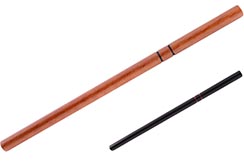 Bâton Kali Escrima 66 cm, Cerclé - Bois