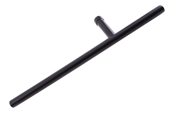 Tonfa Tipo-T, Baton Segurança - Madeira Preto