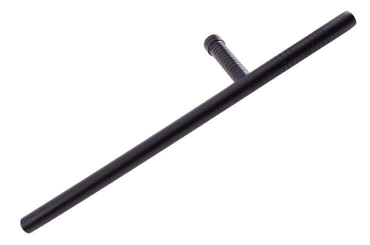 Tonfa Type-T, bastón de seguridad - Madera negra