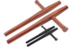 Okinawa Tonfa, Wood - Round 46 cm