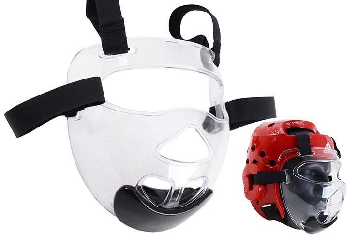 Protective Visor for Headguard, Velcro Closure