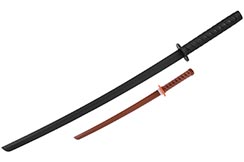 Wooden color Bokken, Polypropylene