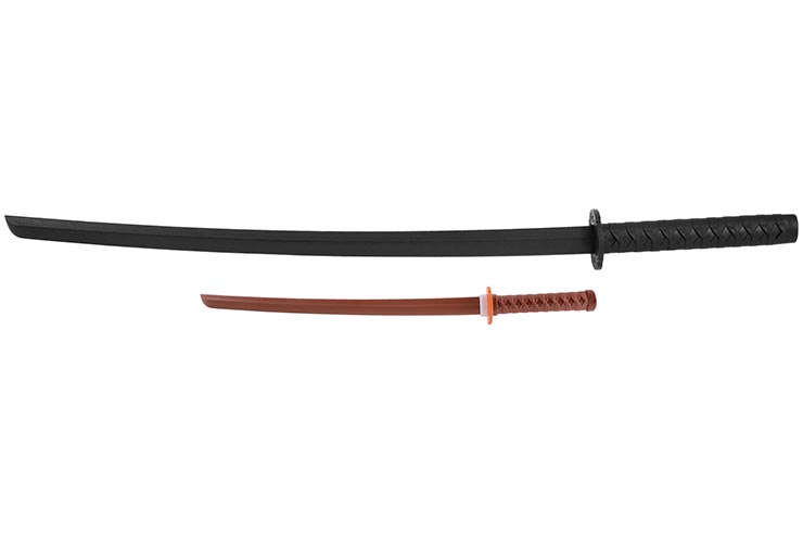 Wooden color Bokken, Polypropylene