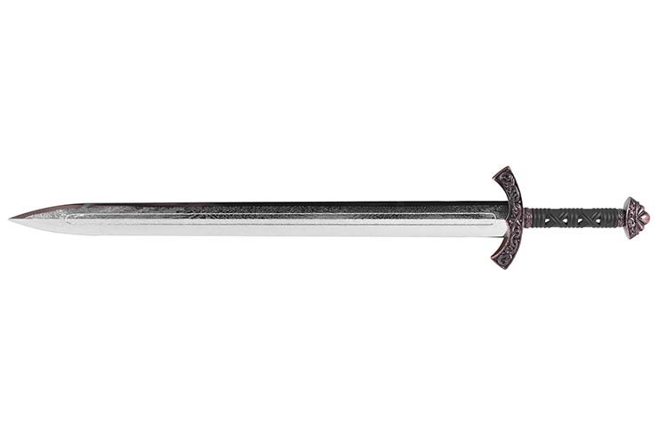 Dragon knight sword, chromed polypropylene