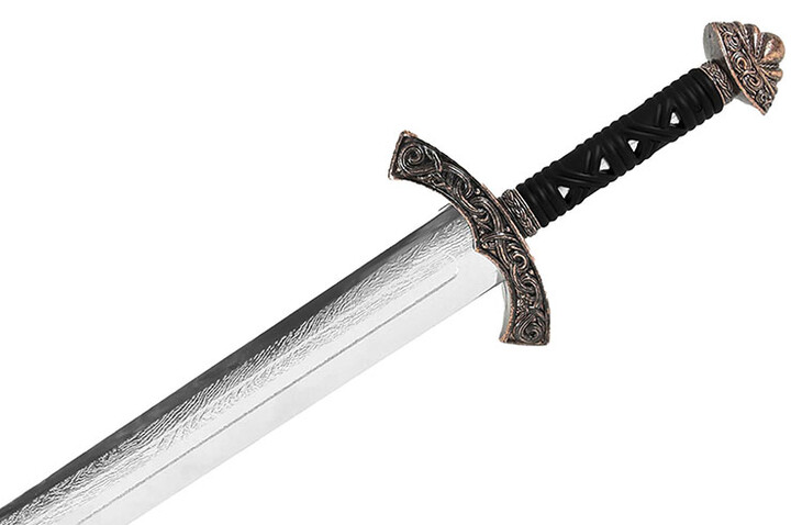 Espada Viking Dragão, Polipropileno Cromado
