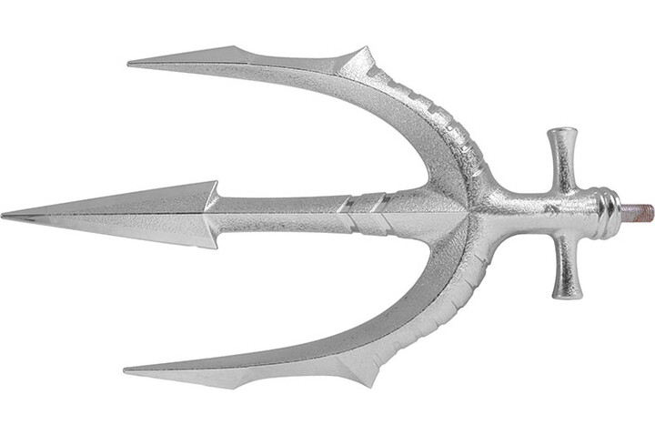 Ponta de lança Trident, polipropileno cromado