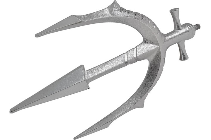 Pointe de Lance Trident, Polypropylène chromé