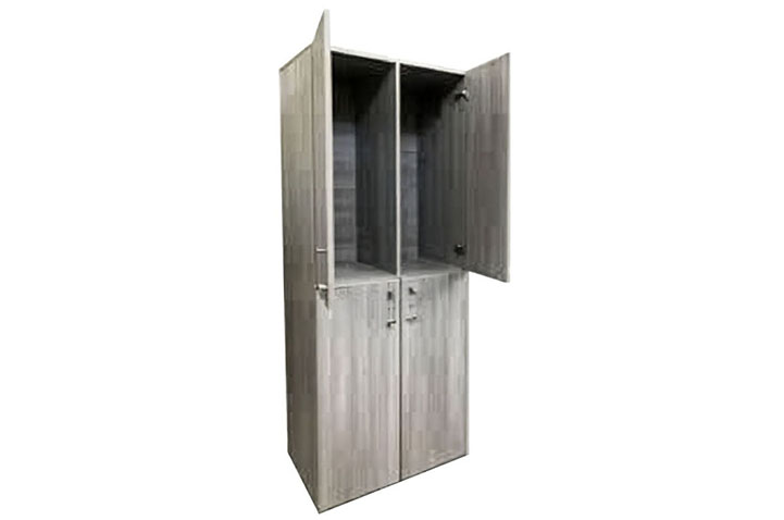Set of 6 Storage Lockers, 100% Customizable