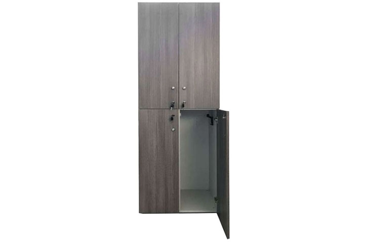 Set of 6 Storage Lockers, 100% Customizable