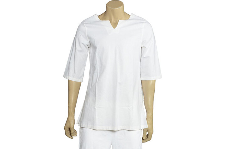 Roupa de ioga, algodão e linho