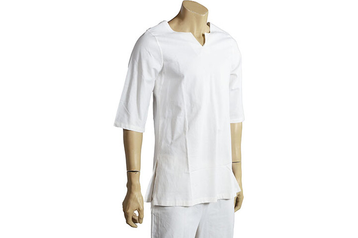 Roupa de ioga, algodão e linho