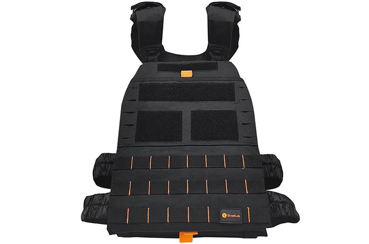 Weighted vest, with plates, Sveltus