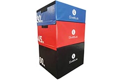 Set of 3 foam Plyoboxes, Sveltus