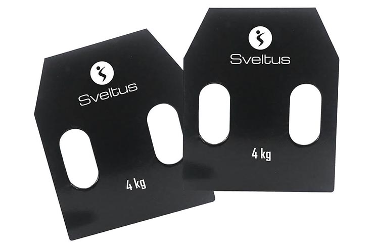 Steel plates, with handles, Sveltus