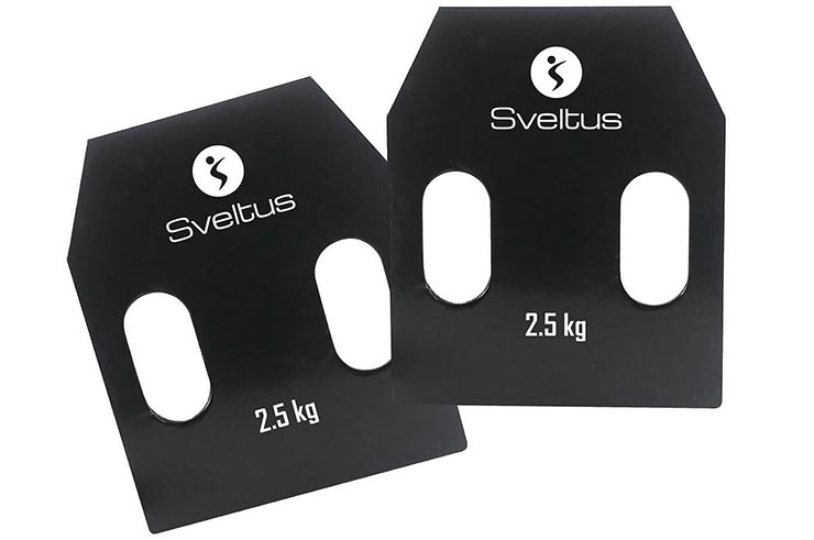 Steel plates, with handles, Sveltus