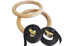 Gymnastics rings - Wood, Sveltus