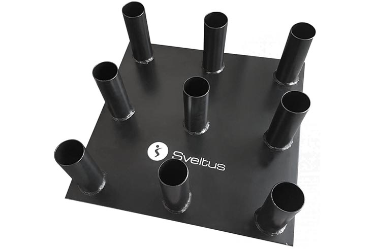 Rack de rangement pour barres olympiques, Sveltus