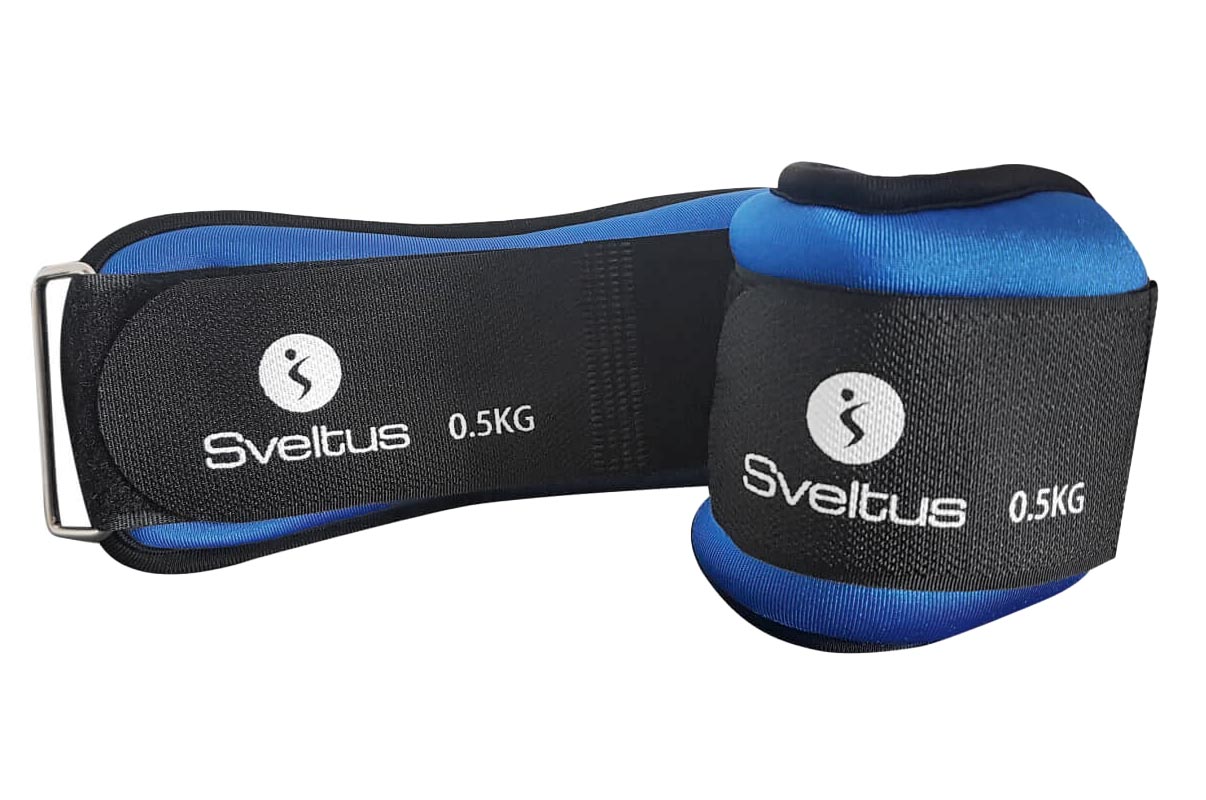 Paire de bracelets lestés Sveltus 750g - Fitness et musculation