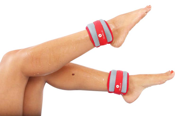 Par de pulseras con peso - Aquaband, Sveltus