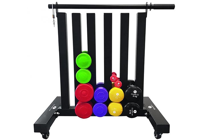 Rack de rangement pour haltères, Sveltus