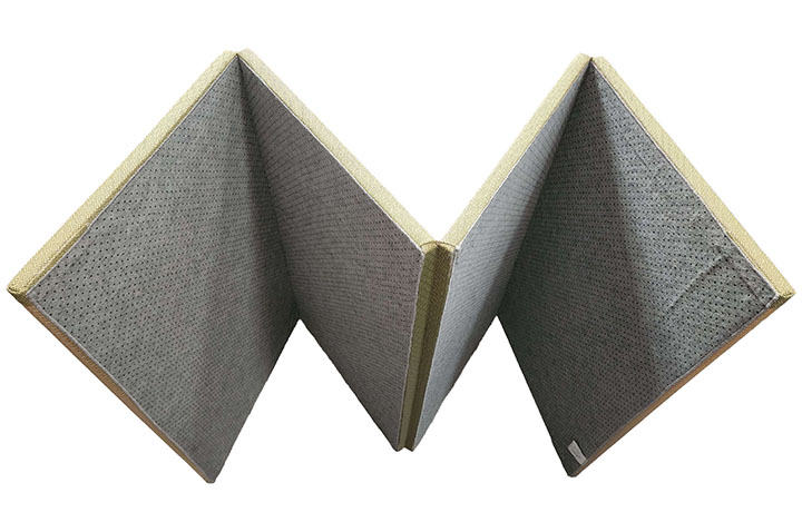 Traditional Japanese-Style Tatami, Foldable, Rice-Straw Pattern