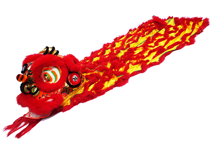 Costume Danse du Lion, Style du Sud - Haut de gamme, Guan Yu