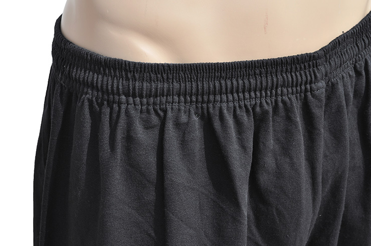 Wushu & Taiji Pants, Thick Cotton, Black
