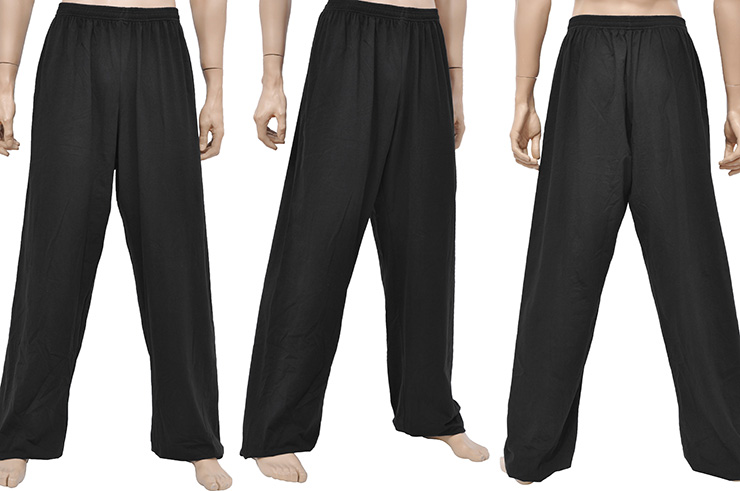 Pantalon Wushu & Taiji, Coton + Elasthanne