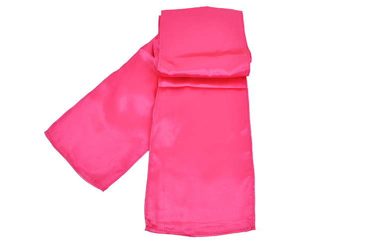 Wushu Belt, Solid Color (Silk Imitation) - Color - Pink
