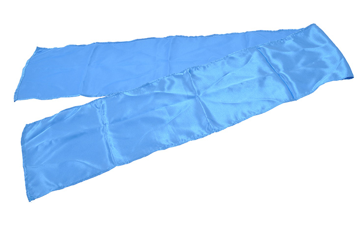 Cinturón de Kung-fu Wushu, Imitación seda | ShenLong® - Couleur - Azul