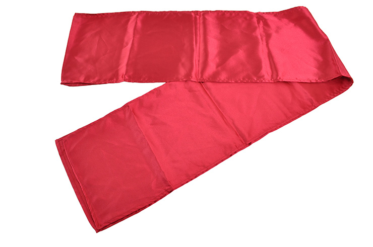 Ceinture Kung-fu Wushu, Imitation Soie | ShenLong® - Couleur - Framboise