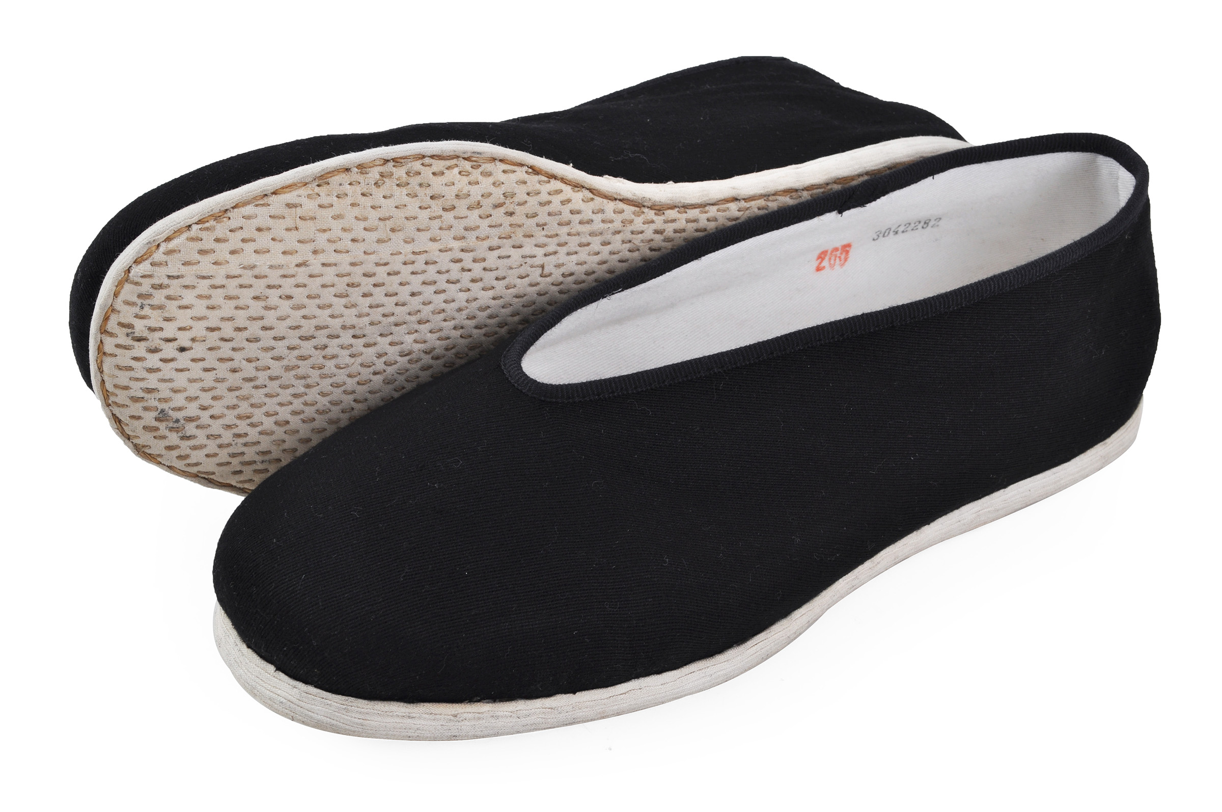 Homme Slip On Mocassin Kungfu broder Denim Colth plat Tai Ji Chaussures #comfy NEUF 